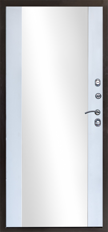 Вертикаль венге Зеркало белый софт